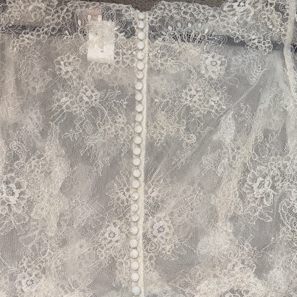 Martina Liana Cream Lace Top - Picture 3 of 6